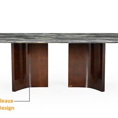 Royaloak Siena Italian Marble Dining Table Set 8 Seater