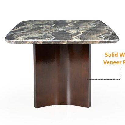 Royaloak Siena Italian Marble Dining Table Set 8 Seater