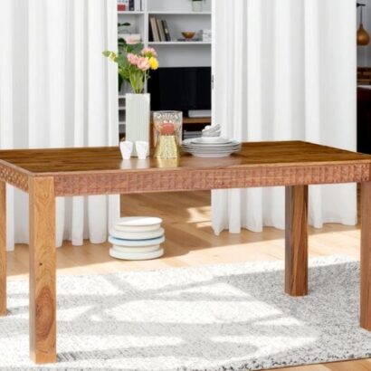 Royaloak Terence 6 Seater Sheesham Wood Dining Table