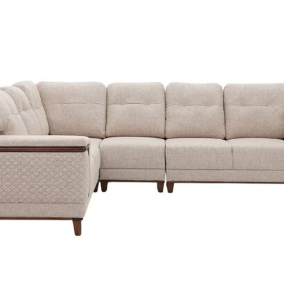 Royaloak Texas American Fabric Corner Sofa Five Seater