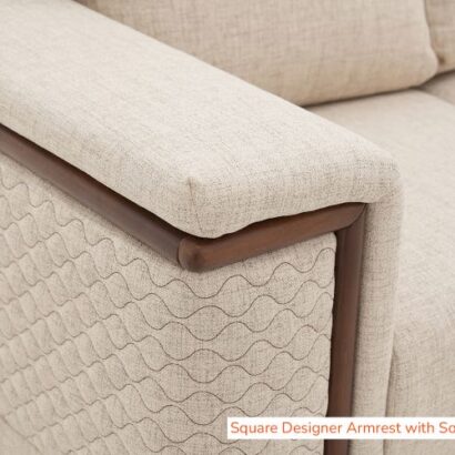 Royaloak Texas American Fabric Corner Sofa Five Seater