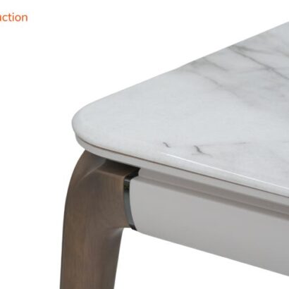 Royaloak Verona Italian 5D Natural Stone Dining Table Six Seater