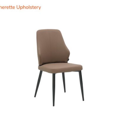 Seattle 5D Natural Stone Dining Table & Muar Chair 4 Seater Set