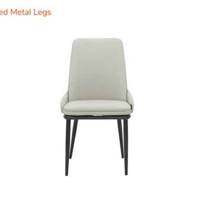 Seattle 5D Natural Stone Dining Table & Pheonix Chair 4 Seater Set