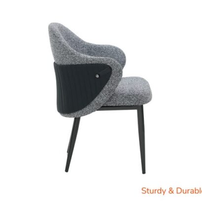 Seattle 5D Natural Stone Dining Table & Seattle Chair 4 Seater Set